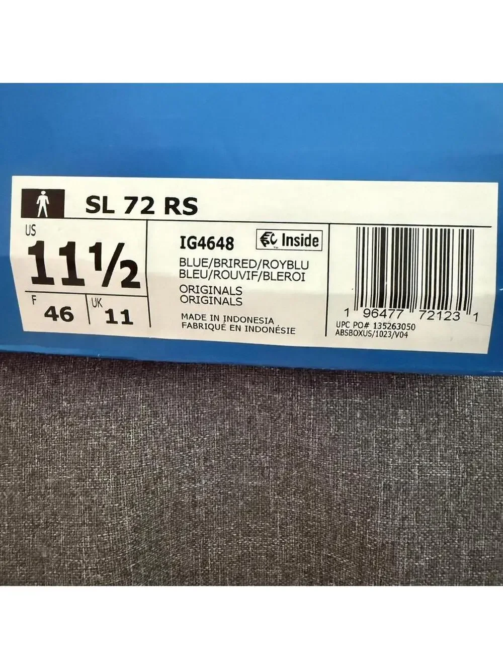 Adidas Originals SL 72 RS Mens Running Shoe Athletic Sneaker